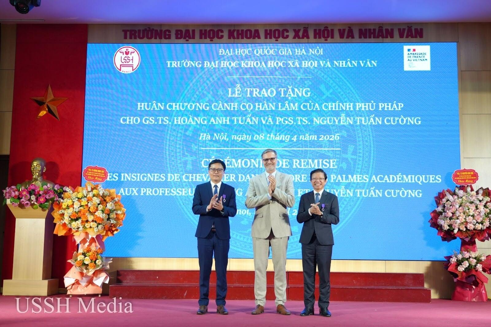 VNU-USSH: "Cái nôi" tự nhiên cho sự hợp tác khoa học và giáo dục Pháp - Việt 